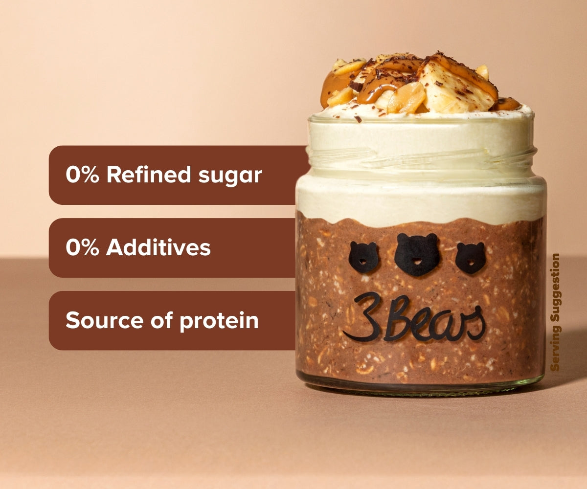 3bears-overnight-oats-sallys-peanut-brownie-400g image 8