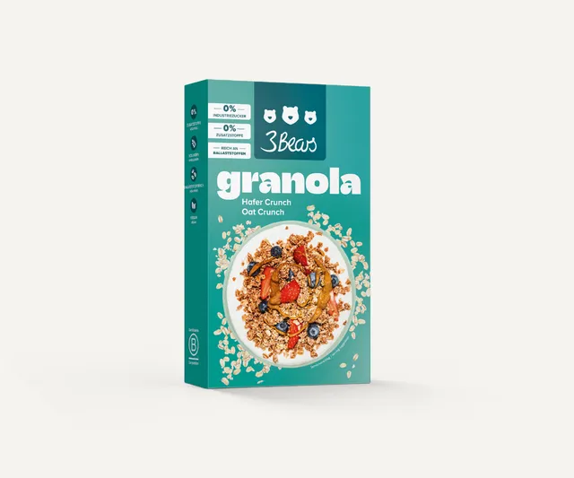 3bears-granola-hafer-crunch-vollkorn-granola-mit-quinoa-amaranth-und-zimt-kokos image 1