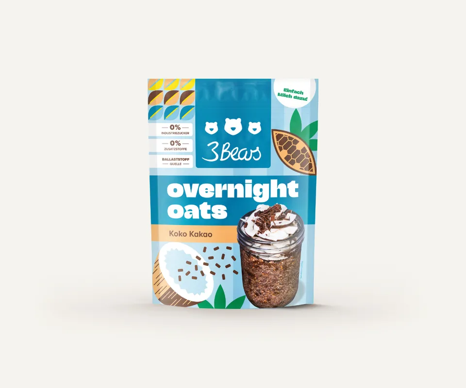 3bears-overnight-oats-koko-kakao-haferflocken-mit-kakao-dattel-und-kokos image 1