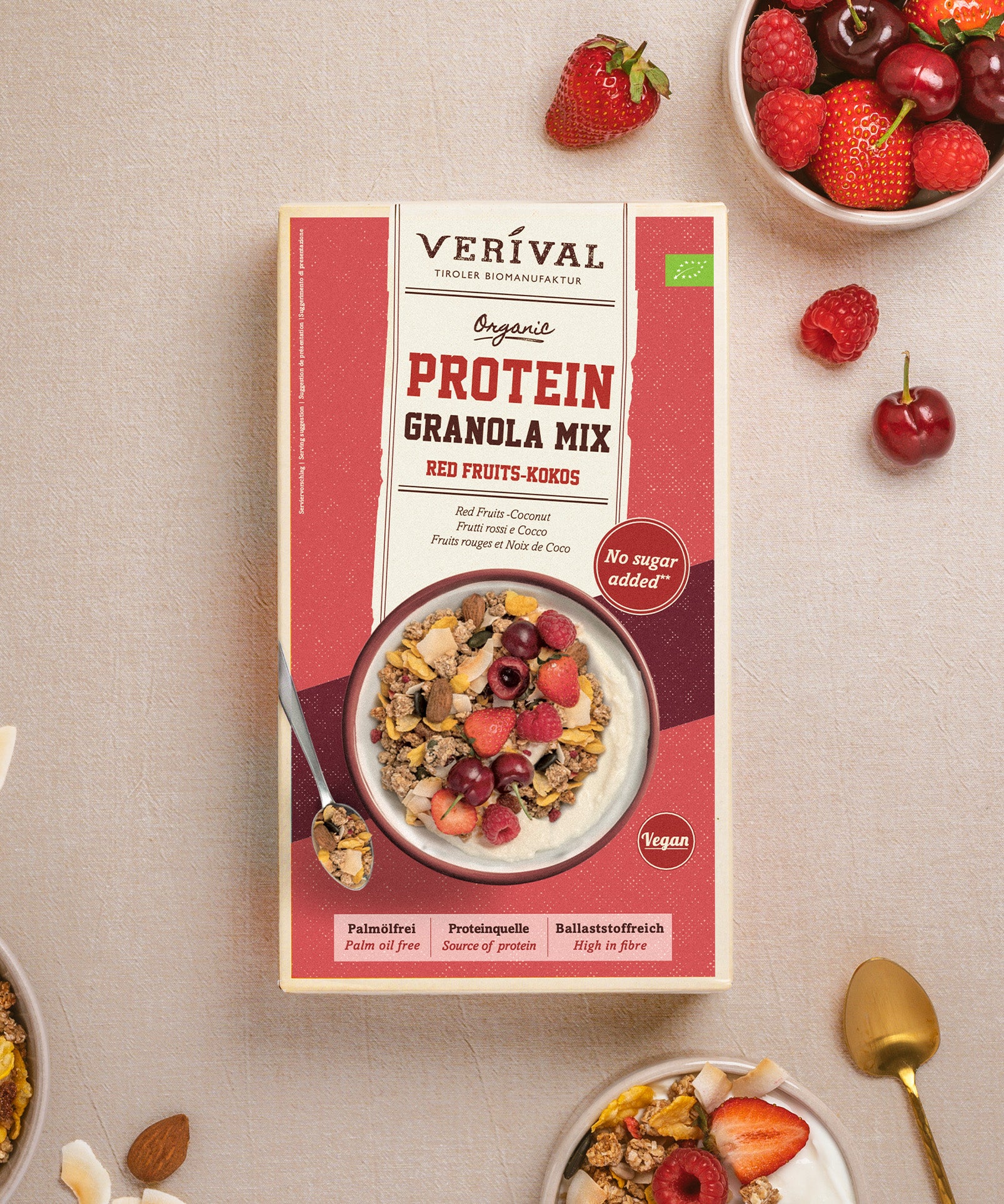 verival-bio-protein-granola-mix-red-fruits-kokos image 2