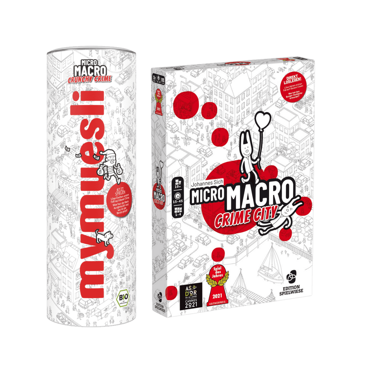 mymuesli-crunchy-crime-classic-paket-bio-schoko-m-sli-geschenkset-mit-micromacro image 1