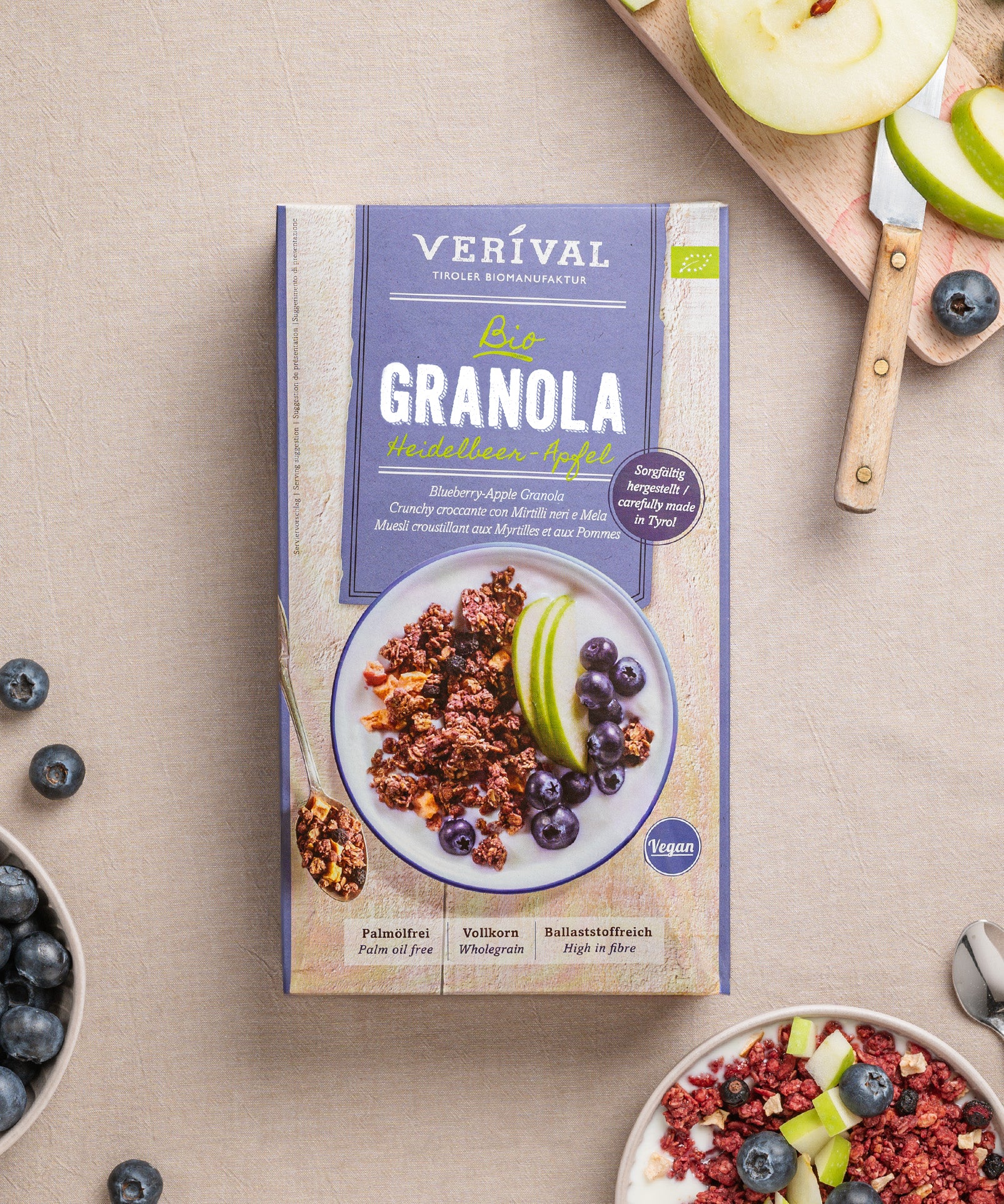 verival-bio-heidelbeer-apfel-granola-frucht-hafer-schale-crunchy image 2