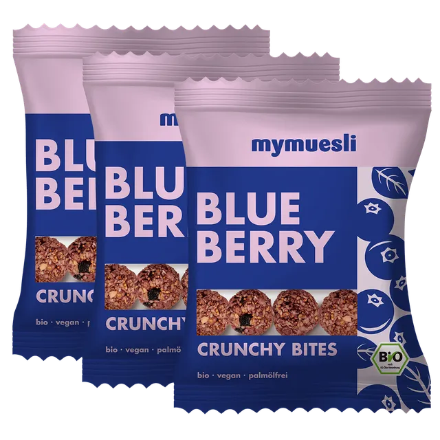 mymuesli-crunchy-bites-blueberry-hafer-snack-3x50g image 1