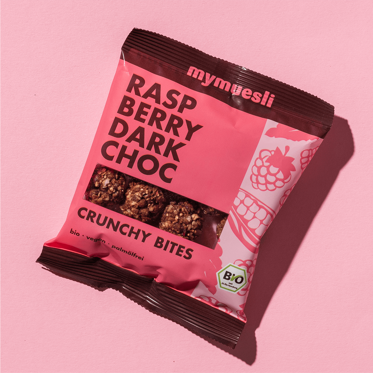 mymuesli-crunchy-bites-raspberry-dark-choc-bio-snack-3x50g image 3