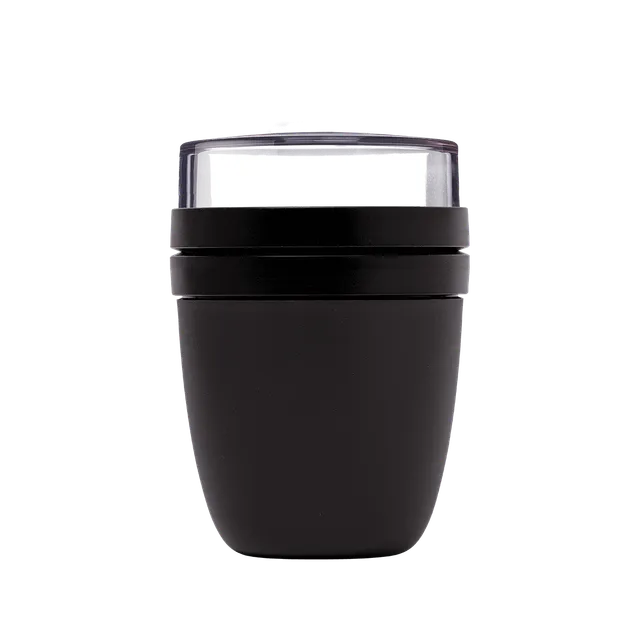 mymuesli-mepal-mini-to-go-becher-schwarz-m-sli-becher-300-ml-120-ml image 1