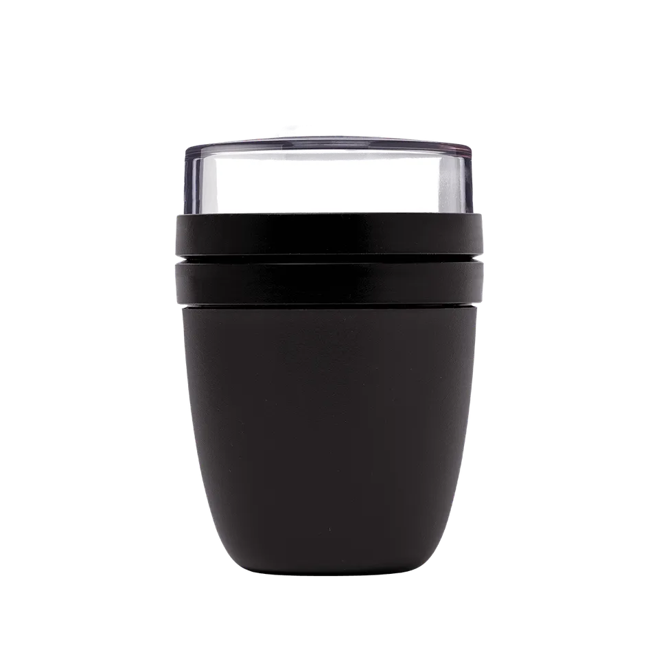 mymuesli-mepal-mini-to-go-becher-schwarz-m-slibecher-300-ml-120-ml image 1