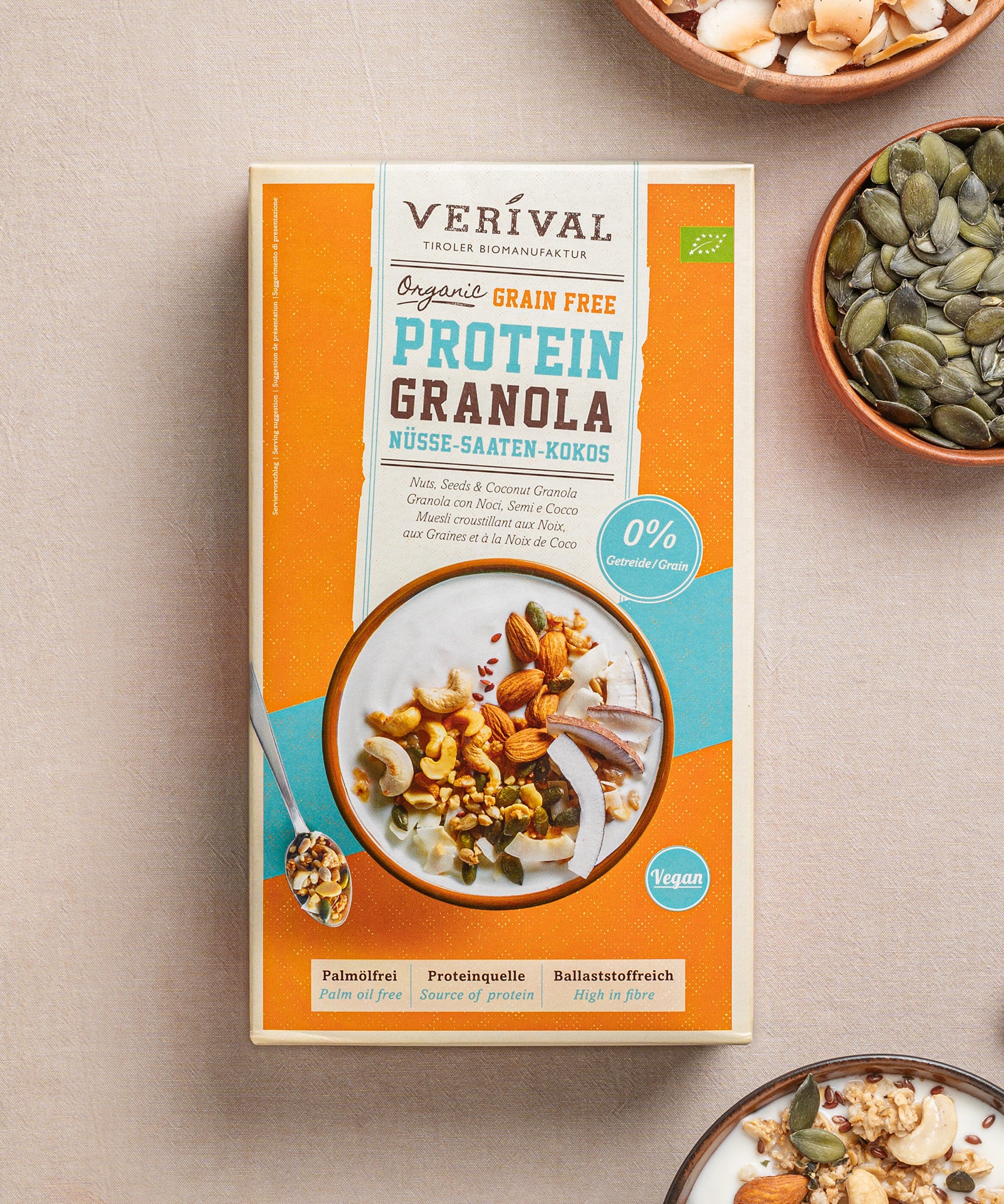 verival-bio-grain-free-protein-granola-n-sse-saaten-kokos image 1