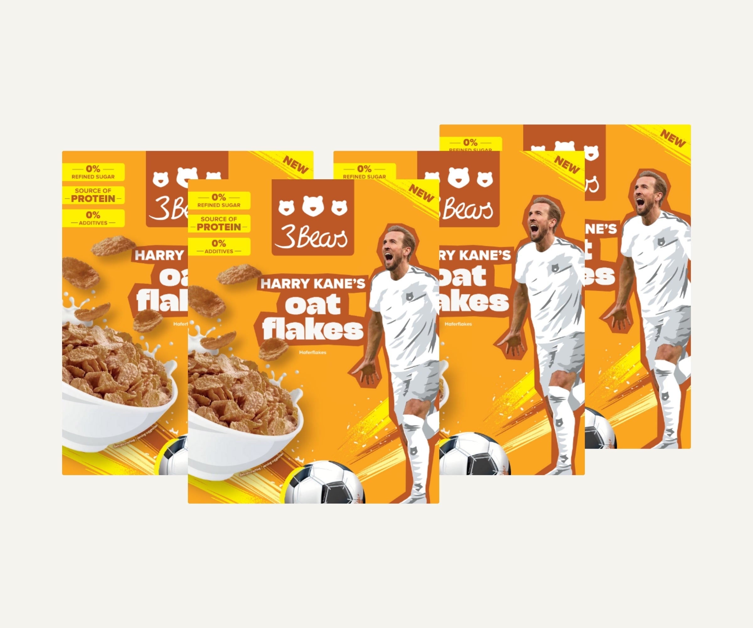 3bears-cereals-harry-kane-s-oat-flakes-hafer-cerealien image 2