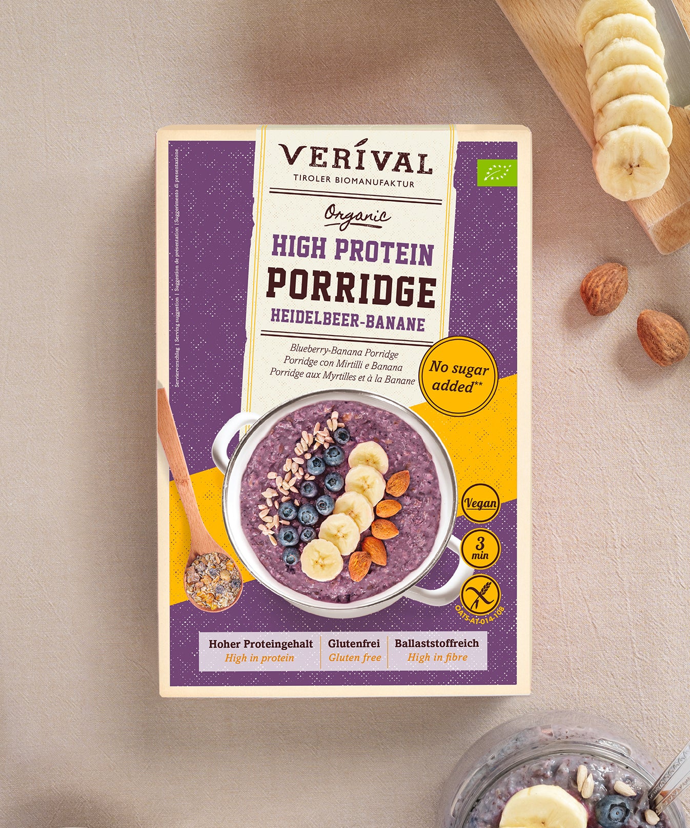verival-bio-high-protein-porridge-heidelbeere-banane-glutenfrei image 1