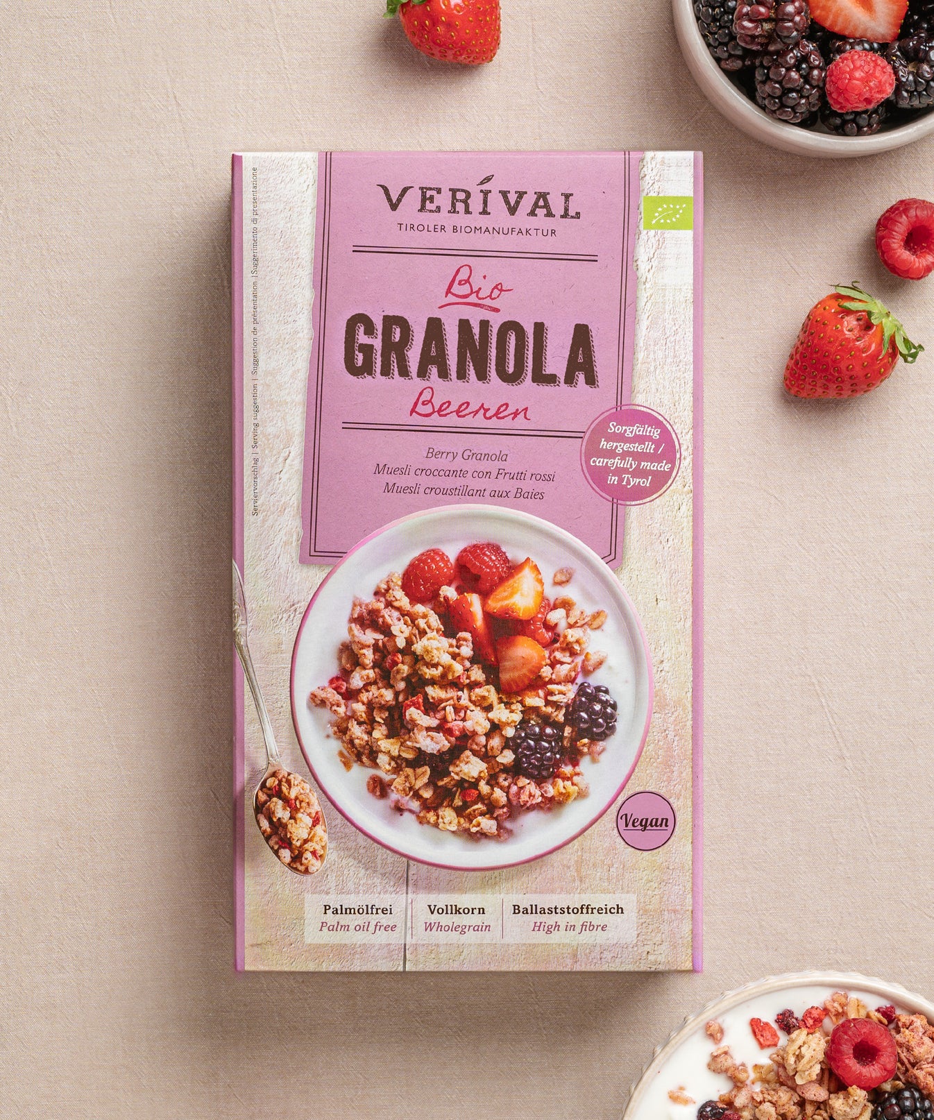 verival-bio-beeren-granola-knusper-granola-vollkorn-vegan image 1