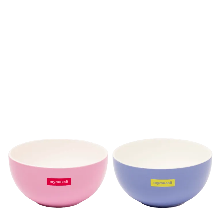 mymuesli-m-sli-schalen-set-2-teilig-rosa-hellblau-porzellan-15x15x11-cm image 1
