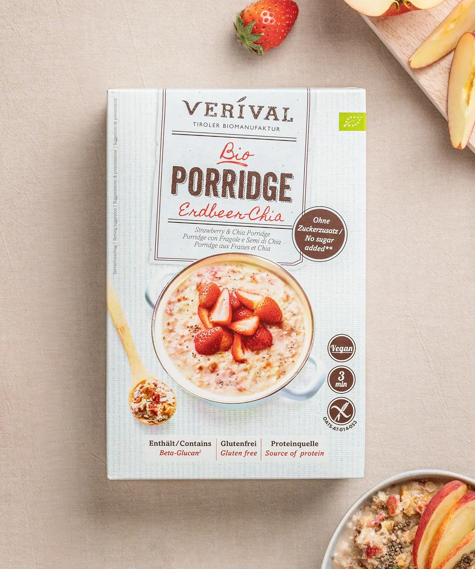verival-bio-erdbeer-chia-porridge-porridge-ohne-zuckerzusatz image 1