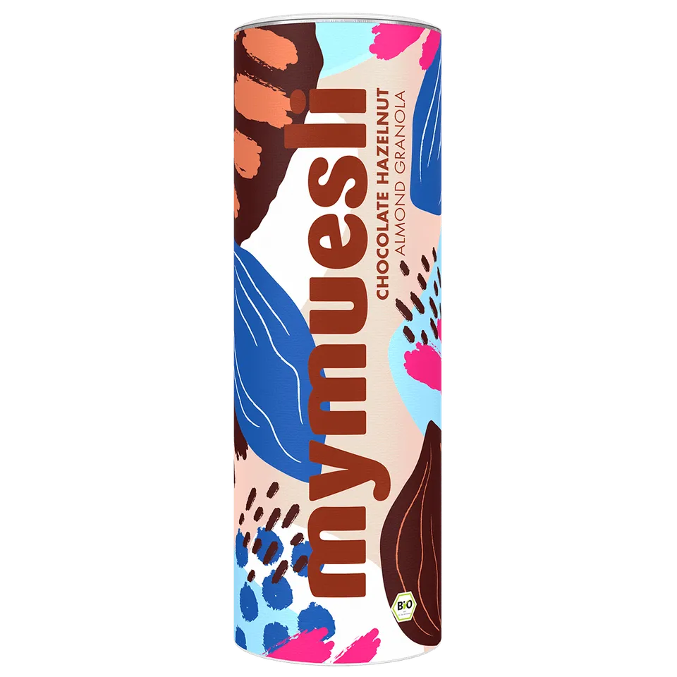 mymuesli-chocolate-hazelnut-almond-granola-bio-granola-mit-schoko-und-haselnuss image 1