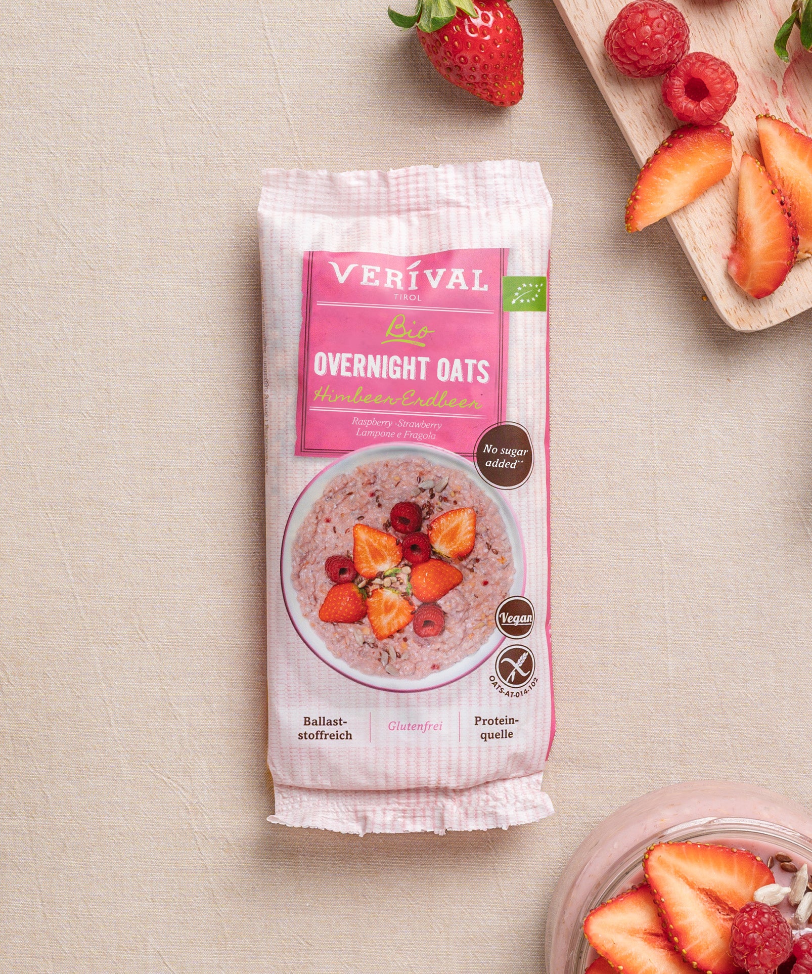 verival-bio-overnight-oats-himbeer-erdbeer-einzelportion-ohne-zuckerzusatz image 3